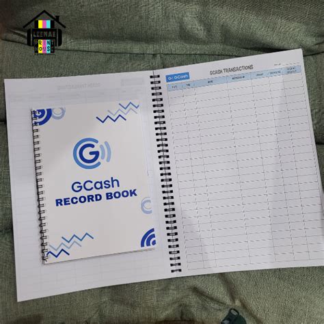 GCash Record Book (a4 & a5) .